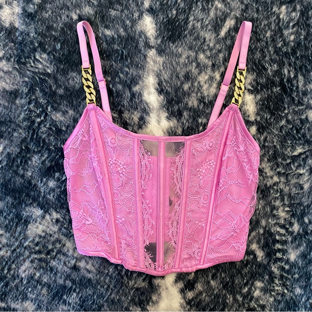 Victoria's Secret Pink Lace Corset